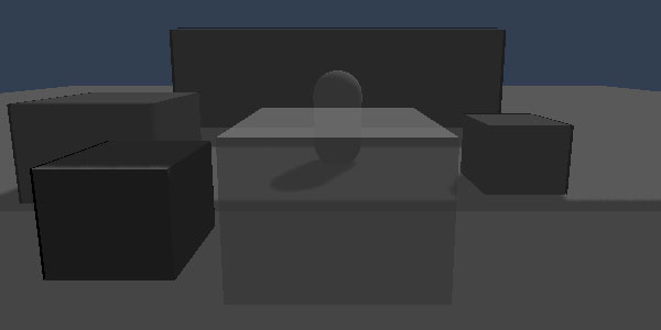 Shader hiding two walls